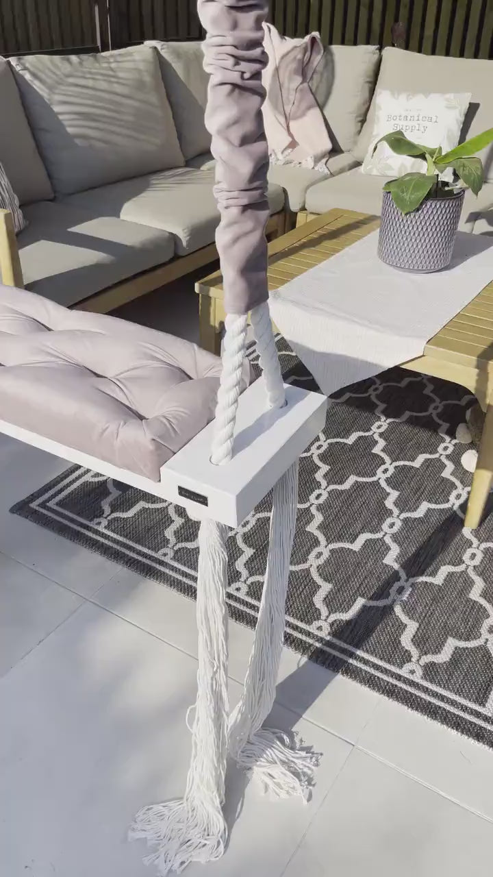 Wooden Indoor Swing, Outdoor Vintage Swing, Scandinavian Swing,  Tree Swing, Boho Swing, Adult Wooden Swing, Gift Swing,  Kids Wooden Swing,